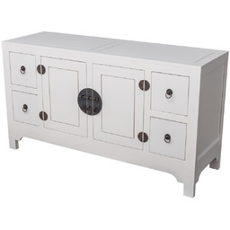 Komoda Modern 137x45x76cm white, 137 x 45 x 76 cm