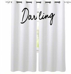 Zasłony okienne ciemne zasłony zaciemniające zasłony leczenie termiczne izolowane zasłony zasłony zaciemniające zasłony do salonu, 2 panele, 52 x 52 cale