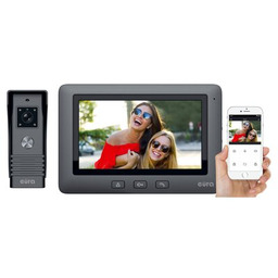 EURA Wideodomofon VDP-45A3-TY Alpha+ Czarny Wi-Fi