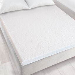 Zwoltex Prześcieradło frotte bez gumki 150x205 białe K11 500 Tulipan