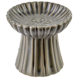 Kominek zapachowy ceramika szary 10,5x8,5x9,5 HTTP1571