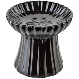 Kominek zapachowy ceramika czarny 10,5x8,5x9,5 HTTP1588