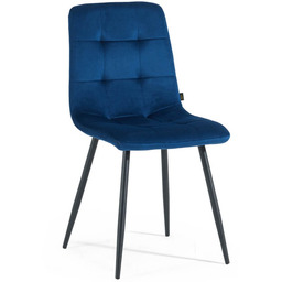 Krzesło granatowe DC-6402 welur #64