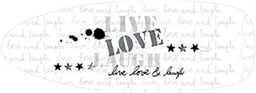 MSV Pokrowiec na deskę do prasowania 145 x 55 cm, Love Design, Bawełna, Wielobarwny, 150 x 60 cm