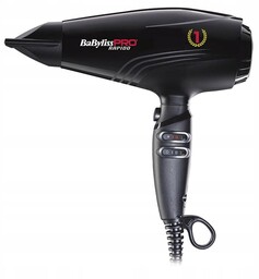 Babyliss Pro Rapido Suszarka Do Włosów Turbo Silnik Ferrari 2200W BAB7000IE