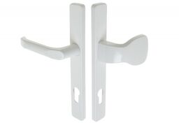 Pochwyt-klamka drzwiowa SATURN 32 92/247 WB biała