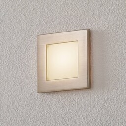 BEGA Accenta montaż ścienny kątowy stal 160lm, aluminiowy / szary / cynkowy, przedpokój, metal, nowoczesny