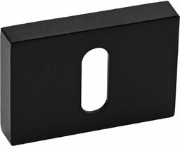 ROZETA PROSTOKĄTNA RRT B01 CZARNA KLUCZ