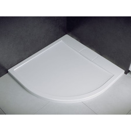 Besco Brodzik półokrągły biały Axim UltraSlim 80 cm x 80 cm BAX-80-NR