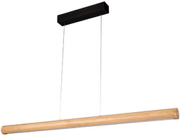 Conor Lampa Wisząca 1xLED 24V Int., 34.5W Czarny/Dąb Olejowany ściemniacz dotykowy (1200mm) 1017401200000