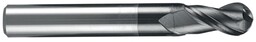 Fenes Frez 2-ostrzowy 8 mm z czołem kulistym uniwersalny do 45 HRC pełnowęglikowy VHM - 0640-232-140-080
