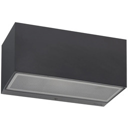 Norlys - Asker Big Down Ścienna Lampa Ogrodowa Grafitowa