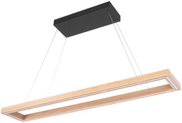 Legno Lampa Wisząca 3xLED 24V 68W Int. Czarny/Dąb Olejowany ściemniacz dotykowy 1037415800000