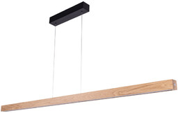 Leon Lampa Wisząca 3xLED 24V Int. 58W Czarny/Dąb Olejowany ściemniacz dotykowy 1600mm 1037410400000