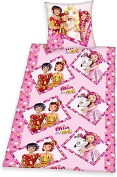 Herding pościel, różowa, 135 x 200 cm