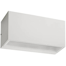 Norlys - Asker Down Zewnętrzna Lampa Ścienna L22,5 Biała