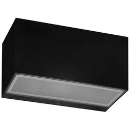 Norlys - Asker Down Zewnętrzna Lampa Ścienna L22,5 Czarna