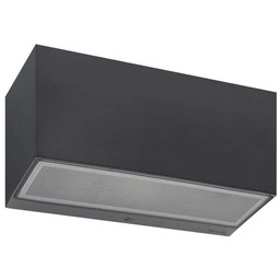 Norlys - Asker Down Zewnętrzna Lampa Ścienna L22,5 Grafitowa