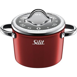 Silit Vitaliano Rosso Timer, czerwony