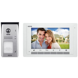 EURA Zestaw wideodomofonowy VDP-61A5/N Biały