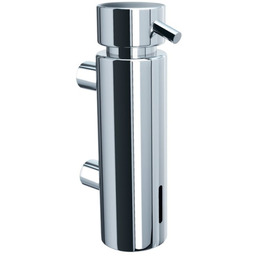 Dozownik mydła w płynie mocowany do ściany, pojemność 300 ml, polerowany