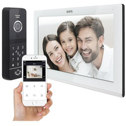 EURA Wideodomofon VDP-97C5 Biały Wi-Fi