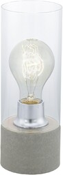 EGLO 94549 Lampa stołowa z serii TORVISCO 1 ze stali w kolorze szarym