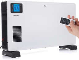 Grzejnik konwektorowy elektryczny 2300W, turbo nawiew, pilot, timer LCD, biały