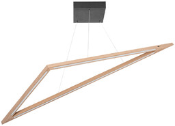 Vinci Lampa Wisząca 1xLED 24V Int. 39W Dąb Olejowany/Czarny ściemniacz dotykowy 1017421100000