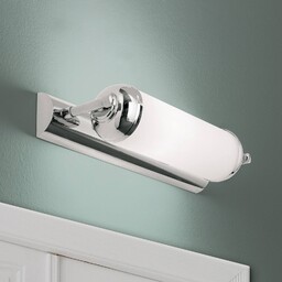 ORION Kinkiet ELIDA, możliwość ściemniania, chromowy / srebrny, salon / jadalnia, nowoczesny