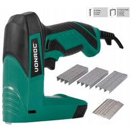 Elektryczny Zszywacz Vonroc z 900 zszywkami i 300 gwoździami, Precyzyjny