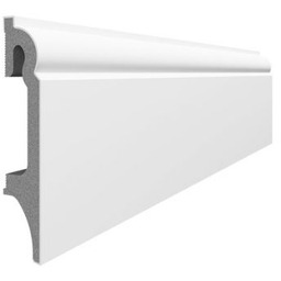 Listwa przypodłogowa ESPUMO 301 80 BIAŁA ESP301