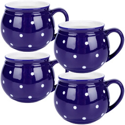 Kubek ceramiczny 200 ml 4 szt.