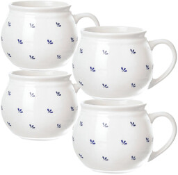 Kubek ceramiczny MODROBILA 190 ml 4 szt.