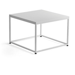 Stół kawowy MOOD, 700x700 mm, biały