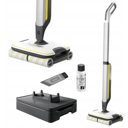 Mop elektryczny Karcher FC7 bezprzewodowy do mycia podłóg zestaw padów