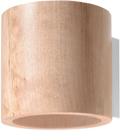Kinkiet ORBIS naturalne drewno SL.0490 - Sollux