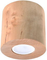 Plafon ORBIS naturalne drewno SL.0492 - Sollux