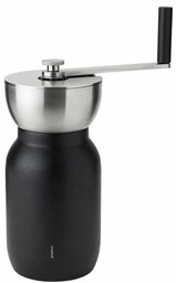 Stelton COLLAR Ręczny Młynek do Kawy - Srebrny / Czarny