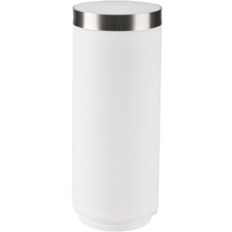 Polux Klosz do lamp ogrodowych Livia 303998 satynowy biały srebrny