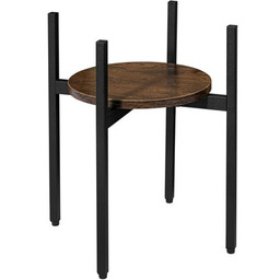 LOFTINSPIRED Kwietnik Torre Rustic 40 cm Czarny