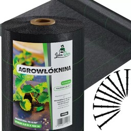 Agrowłóknina czarna 70g/m 0,8x50m AGR-01