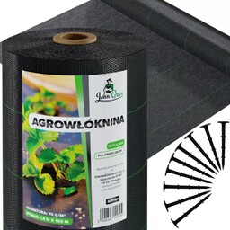 Agrowłóknina czarna 70g/m 1,6x100m AGR-12