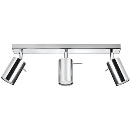 Lumes Plafon potrójna listwa z reflektorami EX683-SewoP5-C66