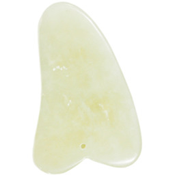 Profesjonalny skrobak do masażu serce Gua Sha - jadeitowy przyrząd do scrapingu (ADJ13)