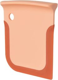 BergHOFF Leo silikonowa skrobaczka do ciasta, pomarańczowa, 13 x 10,9 x 2,8 cm