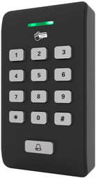 Szyfrator do drzwi zewnętrznych na kartę RFID 125 kHz i kod, Wiegand 26/ Wiegand 34, SecureEntry-AC100