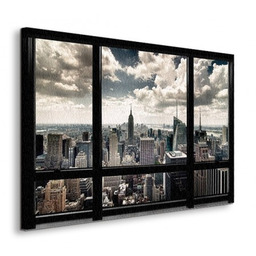 New York Window - Obraz na płótnie