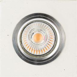Vitar Square Lampa Sufitowa Incl.1xLED GU10 6W Biały/Chrom 2515137