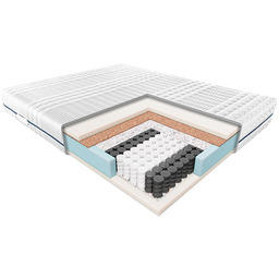 Materac DELIA JANPOL kieszeniowy : Rozmiar - 90x200, Pokrowce Janpol - Smart
